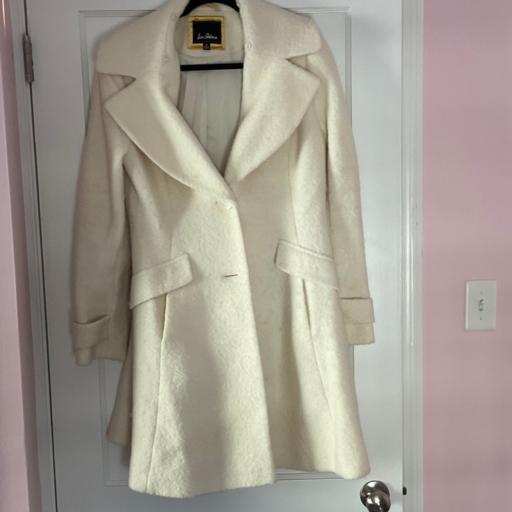 Sam Edelman Cream Teddy Jacket